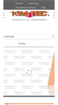 Mobile Screenshot of kim-tec.de